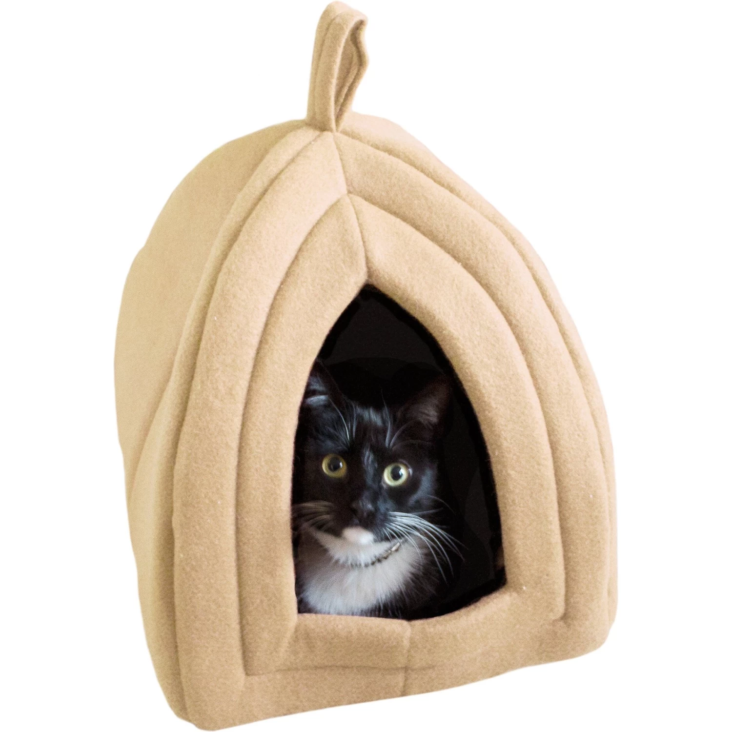 Pet Adobe Soft Enclosed Igloo Cat Bed 3 Pet Adobe Soft Enclosed Igloo Cat Bed