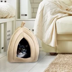 Pet Adobe Soft Enclosed Igloo Cat Bed 12 Pet Adobe Soft Enclosed Igloo Cat Bed -Cat Products Store 344996 PT3. AC SS1800 V1637285829