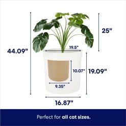 Frisco Hidden Planter Cat Litter Box, 16-in -Cat Products Store 345566 PT2. AC SS1800 V1686861496