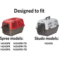 MidWest Homes For Pet Cat & Dog Carrier Bed, White -Cat Products Store 345645 PT8. AC SS1800 V1636997220