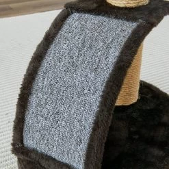 Two By Two The Camellia Sisal Cat Tree, Small, Black -Cat Products Store 346901 PT6. AC SS1800 V1638317205