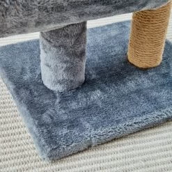 Two By Two The Hazel Sisal Cat Tree, Small, Grey -Cat Products Store 346903 PT4. AC SS1800 V1638313017