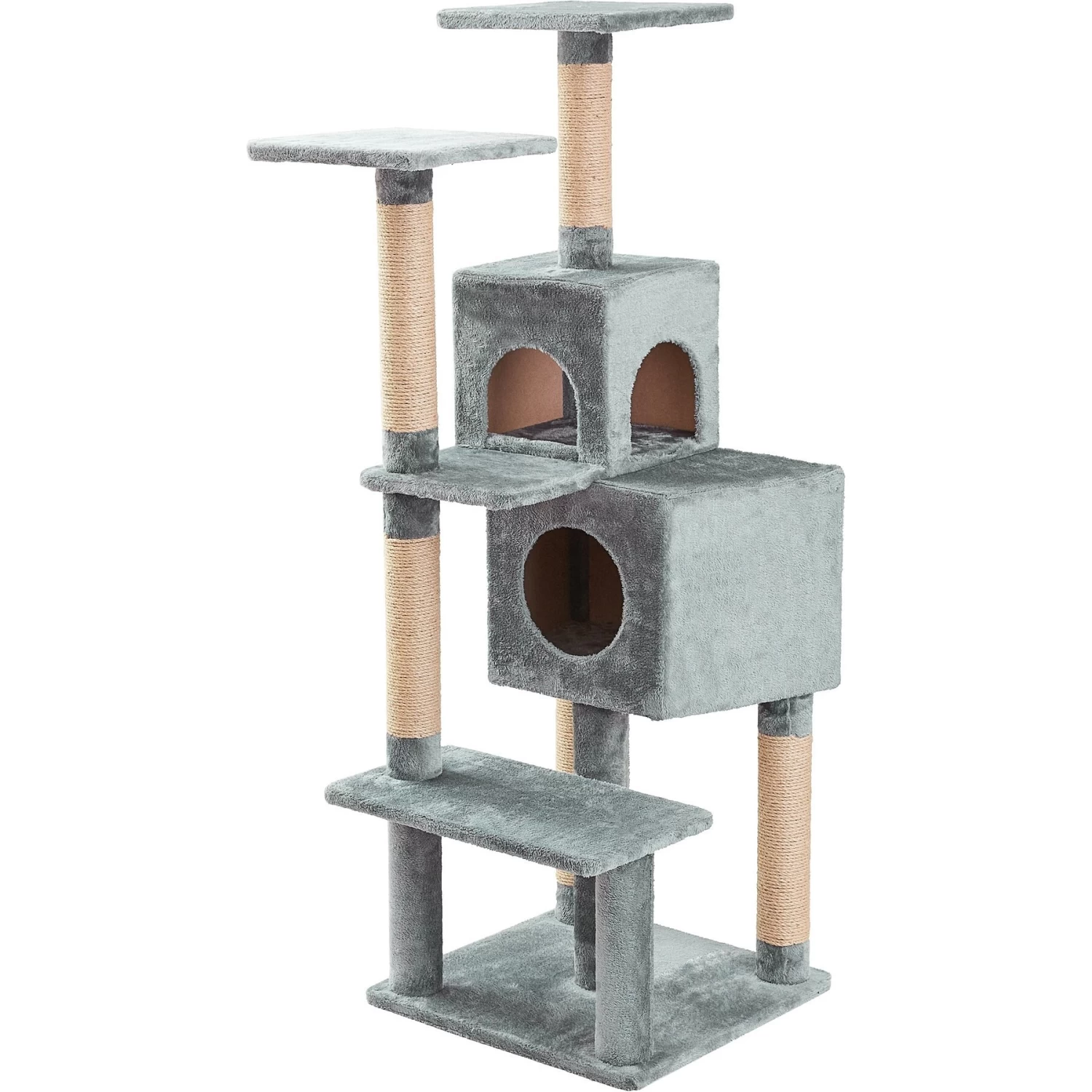 Two By Two The Ambrosia Cat Tree, Large, Grey 3 Two By Two The Ambrosia Cat Tree, Large, Grey