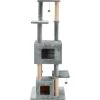 Two By Two The Honeycrisp Cat Tree, Large, Grey -Cat Products Store 346921 MAIN. AC SS1800 V1643393195