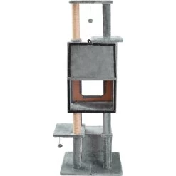 Two By Two The Honeycrisp Cat Tree, Large, Grey -Cat Products Store 346921 PT5. AC SS1800 V1638317516