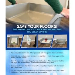 Shirley K's Senior Cat Litter Box, X-Large -Cat Products Store 347408 PT5. AC SS1800 V1679682947