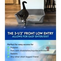 Shirley K's Senior Cat Litter Box, X-Large -Cat Products Store 347408 PT7. AC SS1800 V1679682948