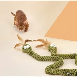 ZEZE Lovely & Delicate Forest Snake Tease Wand Cat Toy -Cat Products Store 347445 PT2. AC SS1800 V1639758154