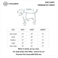 Littlearth NFL Premium Dog & Cat Jersey -Cat Products Store 351661 PT3. AC SS1800 V1640828887