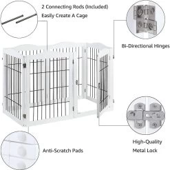 Unipaws Wire Dog Exercise Pen -Cat Products Store 352571 PT4. AC SS1800 V1645123018