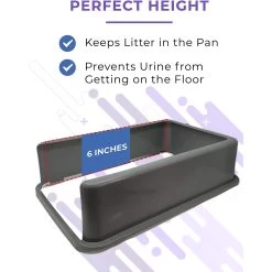 IPrimio Stainless Steel Cat Litter Box, X-Large -Cat Products Store 352817 PT5. AC SS1800 V1642529497