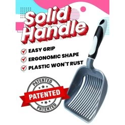 IPrimio Deep Shovel Cat Litter Scooper, X-Large -Cat Products Store 352822 PT3. AC SS1800 V1642529505