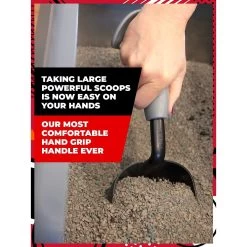 IPrimio Non Stick Coated Aluminum, Cat Scooper, X-Large, Black -Cat Products Store 352824 PT3. AC SS1800 V1642533983