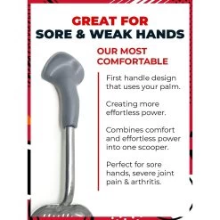 IPrimio Polished Aluminum, Cat Scooper, X-Large -Cat Products Store 352826 PT2. AC SS1800 V1642529806