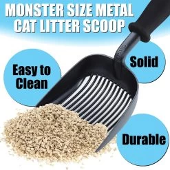 IPrimio Monster Litter Cat Scooper -Cat Products Store 352828 PT2. AC SS1800 V1642529793