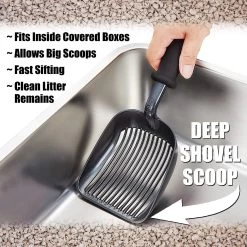 IPrimio Monster Litter Cat Scooper -Cat Products Store 352828 PT5. AC SS1800 V1642529782