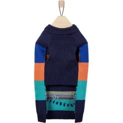 Frisco Anaconda Cheetah Colorblock Dog & Cat Sweater -Cat Products Store 353596 PT5. AC SS1800 V1659726588