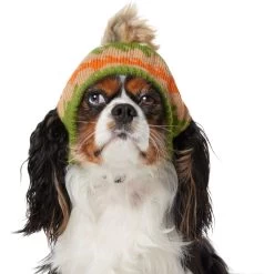 Frisco Striped Poof Dog & Cat Knitted Hat 10 Frisco Striped Poof Dog & Cat Knitted Hat -Cat Products Store 353793 PT2. AC SS1800 V1659008241