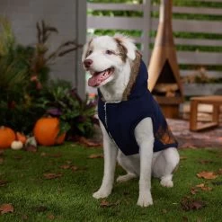 Frisco Mid-Heavyweight Plaid Fleece Lined Dog & Cat Coat -Cat Products Store 353885 PT7. AC SS1800 V1660749836