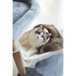 Catry 42.1-in Oak 7-Level Cat Tree With Jute Scratching Posts & Cozy Hammock -Cat Products Store 354549 PT4. AC SS1800 V1640317623