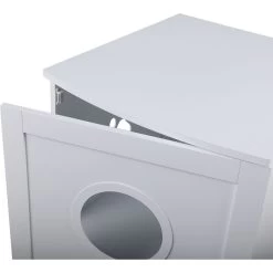 Coziwow By Jaxpety 2-Story Washroom House Cat Litter Box Enclosure -Cat Products Store 355097 PT4. AC SS1800 V1665526620