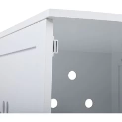 Coziwow By Jaxpety 2-Story Washroom House Cat Litter Box Enclosure -Cat Products Store 355097 PT5. AC SS1800 V1665526969