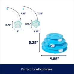 Frisco Winter Blue Cat Tracks Cat Toy With Catnip 7 Frisco Winter Blue Cat Tracks Cat Toy With Catnip -Cat Products Store 360903 PT1. AC SS1800 V1694813841