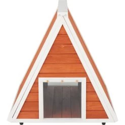 Frisco Outdoor Wooden A-Frame Cat House -Cat Products Store 361001 PT2. AC SS1800 V1657828190