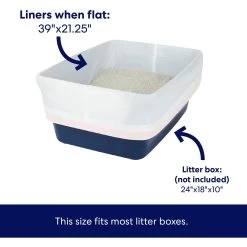 Frisco Litter Box Pan Liners -Cat Products Store 361651 PT1. AC SS1800 V1661864694
