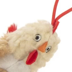 Petlinks Flying Chicken Electronic Sound Launcher Cat Toy, Natural, Medium -Cat Products Store 362902 PT2. AC SS1800 V1642648335