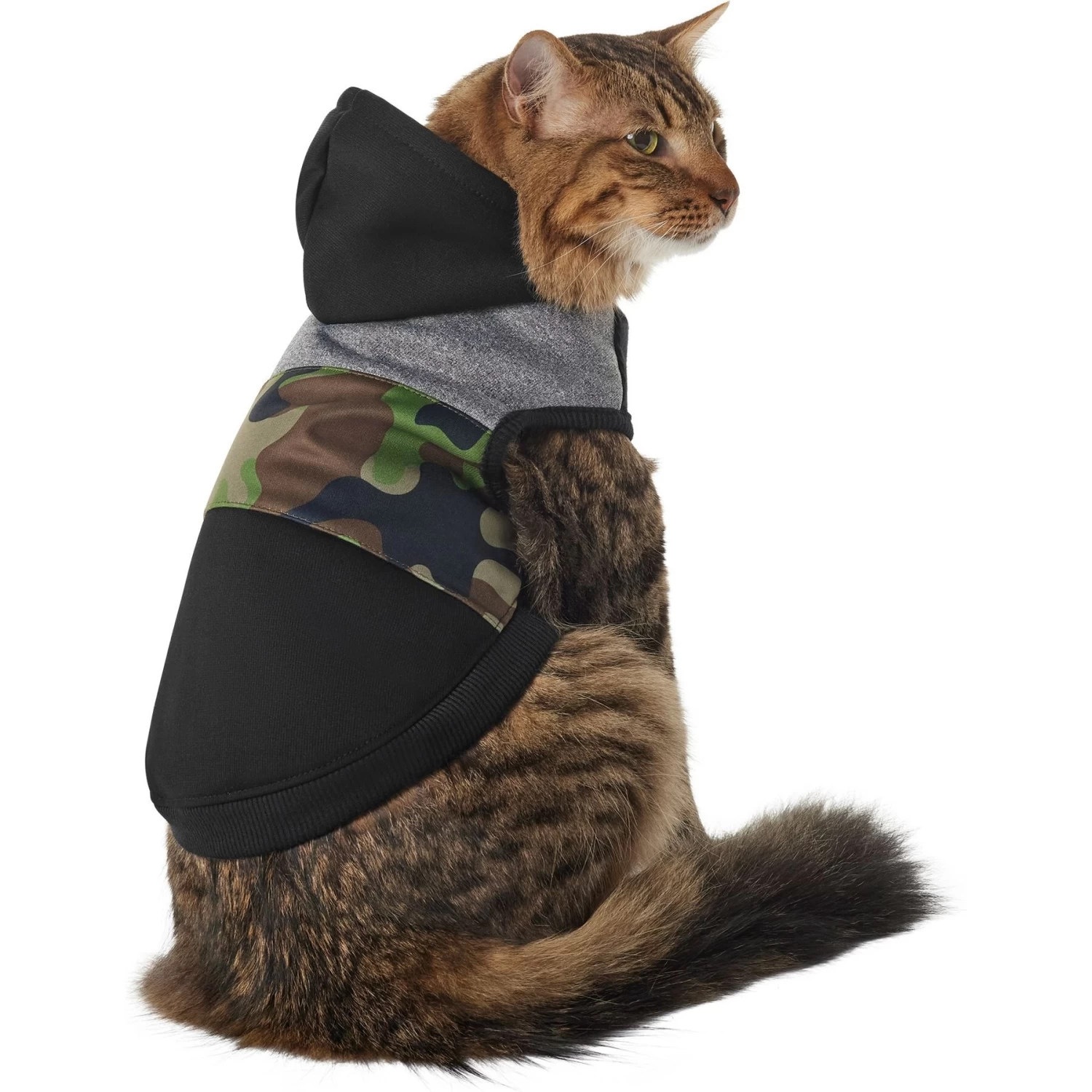 Frisco Army Camo Dog & Cat Hoodie 5 Frisco Army Camo Dog & Cat Hoodie - Image 3