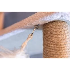 Catry 75-in Scratching Posts Condo Cat Tree, Beige -Cat Products Store 373043 PT5. AC SS1800 V1647033999