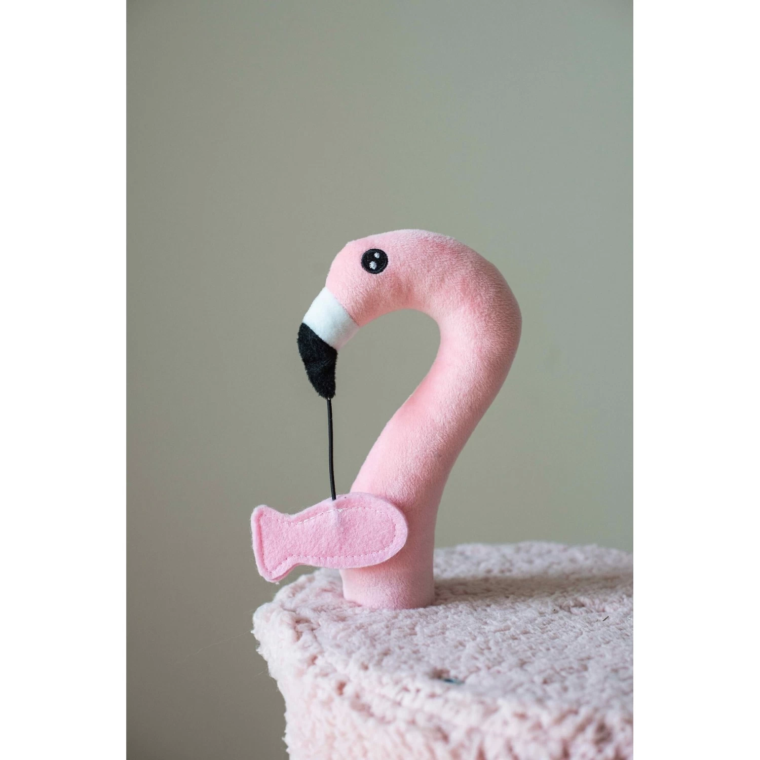 Catry 32-in Flamingo Design With Sisal Scratching Post Cat Tree, Pink 7 Catry 32-in Flamingo Design With Sisal Scratching Post Cat Tree, Pink - Image 5