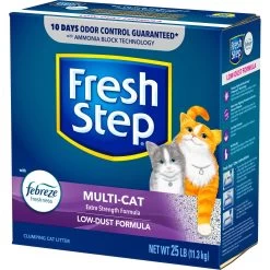 Fresh Step Multi-Cat Extra Strength Scented Clumping Cat Litter -Cat Products Store 47416 PT6. AC SS1800 V1695137730