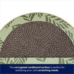 Frisco Interactive Maze & Scratch Cardboard Cat Toy Box With Catnip, Palms -Cat Products Store 506130 PT3. AC SS1800 V1671551754