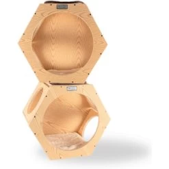 Armarkat Real Wood Cat Wall Additions, Natural Beige, 2 Count -Cat Products Store 515630 PT7. AC SS1800 V1649344417