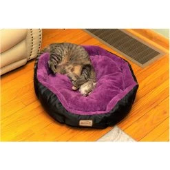 Armarkat Soft Cat Bed, Purple & Black, Large -Cat Products Store 515662 PT5. AC SS1800 V1649349870