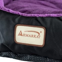 Armarkat Soft Cat Bed, Purple & Black, Large -Cat Products Store 515662 PT8. AC SS1800 V1649351806