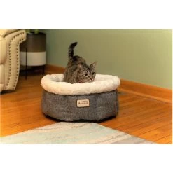 Armarkat Cozy Cat Bed, Beige & Gray -Cat Products Store 515678 PT5. AC SS1800 V1649345226
