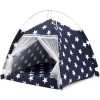 Lovely Caves Stars Dog & Cat Tent, Blue, Medium -Cat Products Store 525758 MAIN. AC SS1800 V1657658482