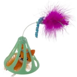 Petlinks HappyNip Sing & Seek Electronic Sound Toggle Wobble Cat Toy, Multi Color, Small -Cat Products Store 531542 PT3. AC SS1800 V1652769448