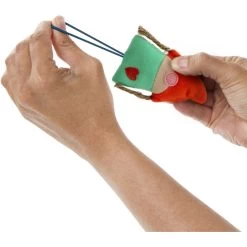 Petlinks HappyNip Folk Flyers Launcher Cat Toys, 2 Count, Assorted Colors, Small -Cat Products Store 531606 PT6. AC SS1800 V1652738189