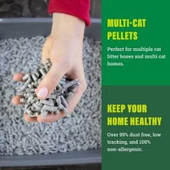 Fresh News Non-Clumping Scented Paper Cat Litter, 25-lb Bag -Cat Products Store 539206 PT3. AC SS1800 V1667517974