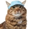 Frisco Blue Ocean Waves 30 + UPF Dog & Cat Beach Cap -Cat Products Store 556182 MAIN. AC SS1800 V1677530963
