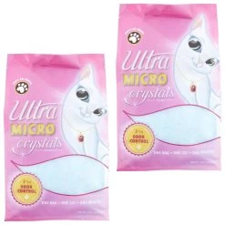 Ultra Pearls Micro Unscented Non-Clumping Crystal Cat Litter