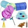 Frisco Bird With Feathers Teaser Wand Cat Toy With Catnip + 3 Items -Cat Products Store 582510 MAIN. AC SS1800 V1658237026