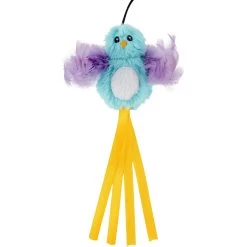 Frisco Bird With Feathers Teaser Wand Cat Toy With Catnip + 3 Items -Cat Products Store 582510 PT4. AC SS1800 V1658238982