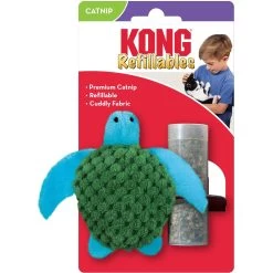 KONG Refillable Turtle Catnip Cat Toy -Cat Products Store 59302 PT3. AC SS1800 V1603164695