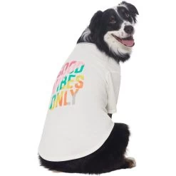 Frisco Good Vibes Only Dog & Cat T-Shirt -Cat Products Store 608518 PT3. AC SS1800 V1676642216