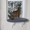 K&H Pet Products Kitty Sill Cat Window Perch Shelf Cushioned Cat Window Seat, Unheated, Gray -Cat Products Store 612078 MAIN. AC SS1800 V1682704439